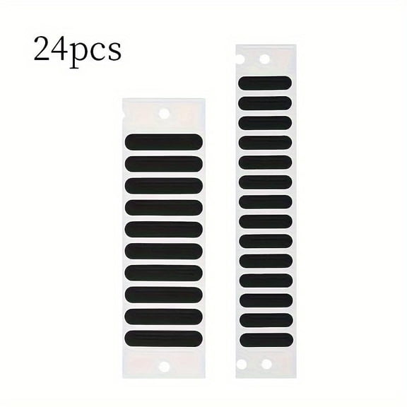 24pcs Universal Smartphone Speaker Dustproof Mesh Covers Audio Clarity Enhancing Easy to Apply Ideal Gift for Any Occasion Without Battery