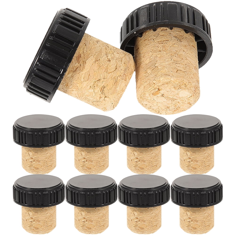 24pcs Wine Bottle Stopper Replacement Wine Bottle Corks Sealing Bottle