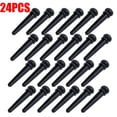 thumbnail image 1 of Guitar Pin Ebony Pins for Acoustic Guitar Bridge End Pins Black 24pcs/set, 1 of 8
