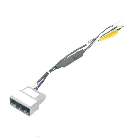 24pin Car Radio Rear Camera Video Plug Parking Reverse Wire For Honda Fit 2014