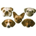 thumbnail image 1 of 24pk Small Dog 1 1/2" Edible Sugar Decoration Toppers for Cakes Cupcakes Cake Pops w. Edible Sparkle Flakes & Decorating Stickers, 1 of 1