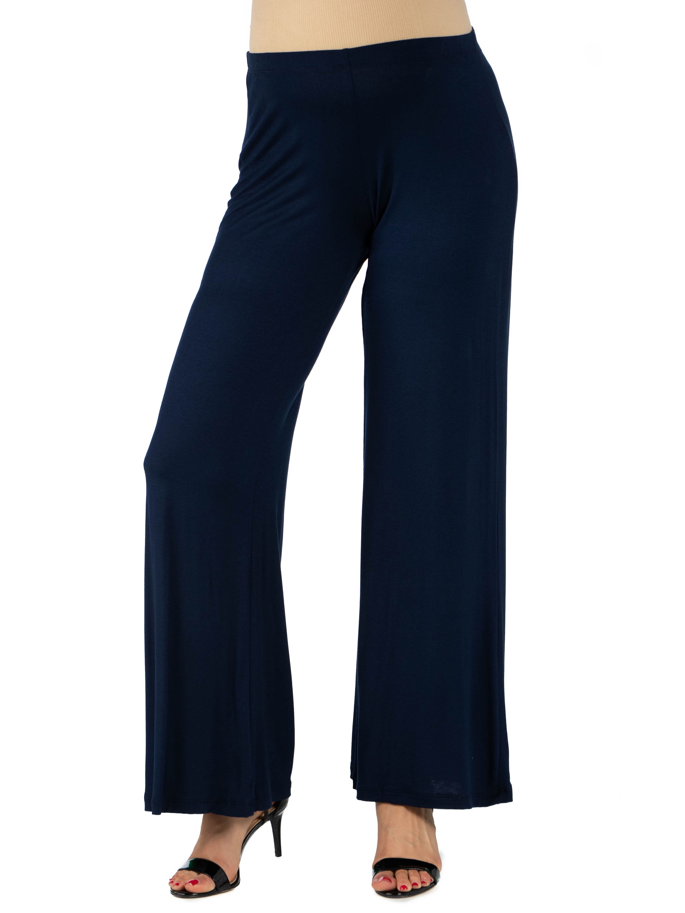 Printed Palazzo Pants with Elastic Waist