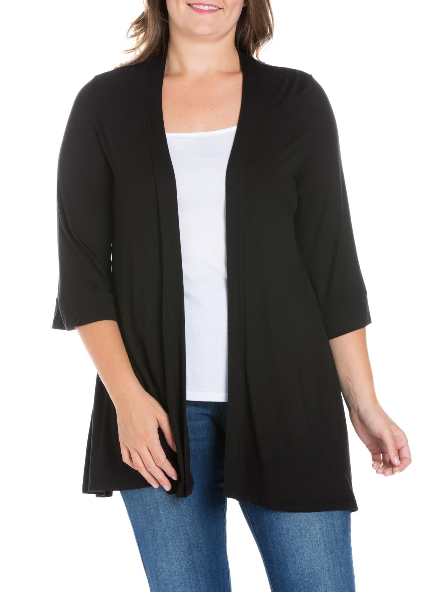 Black cardigan size 24 top
