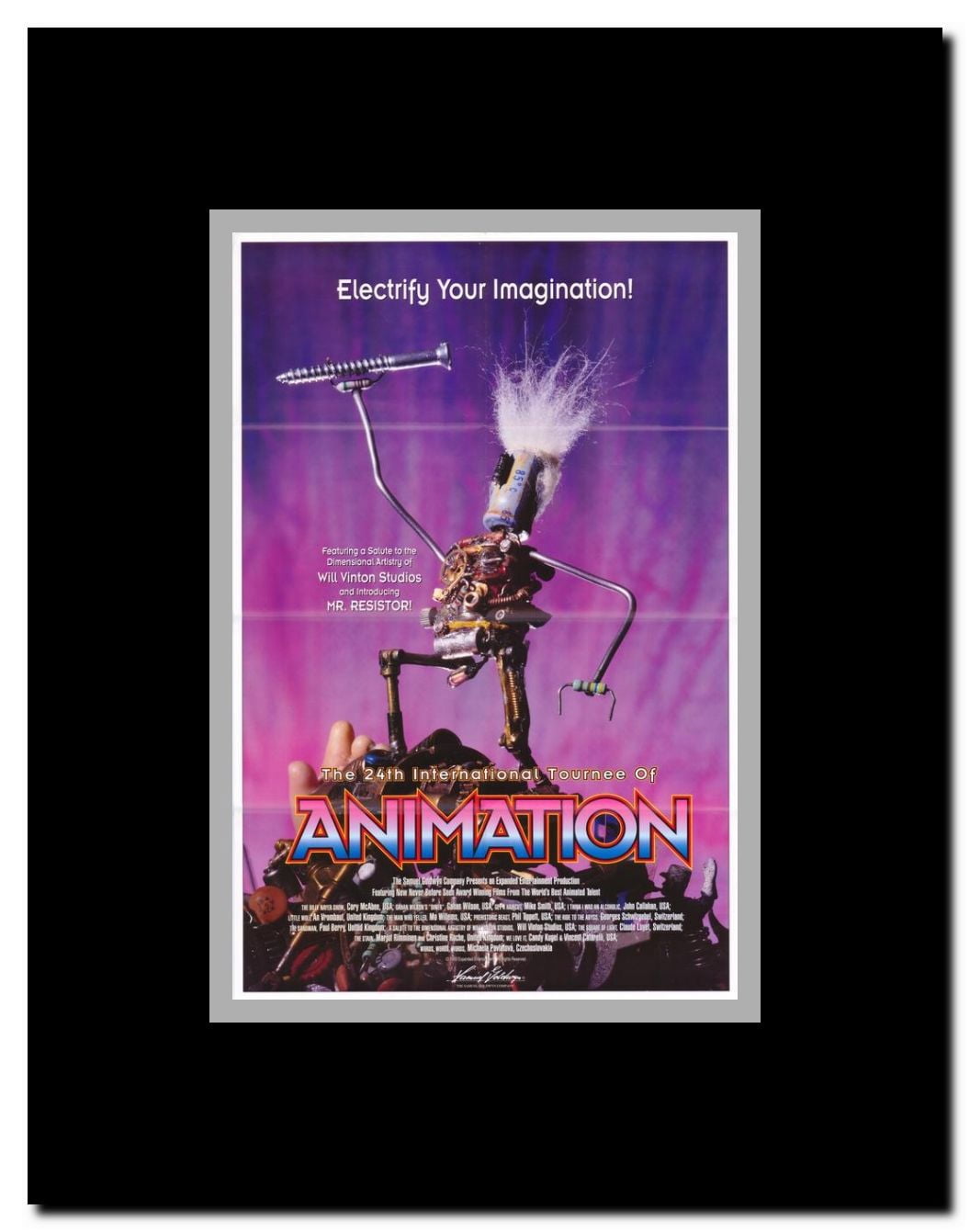 24th International Tournee of Animation (1993 Framed Movie Poster