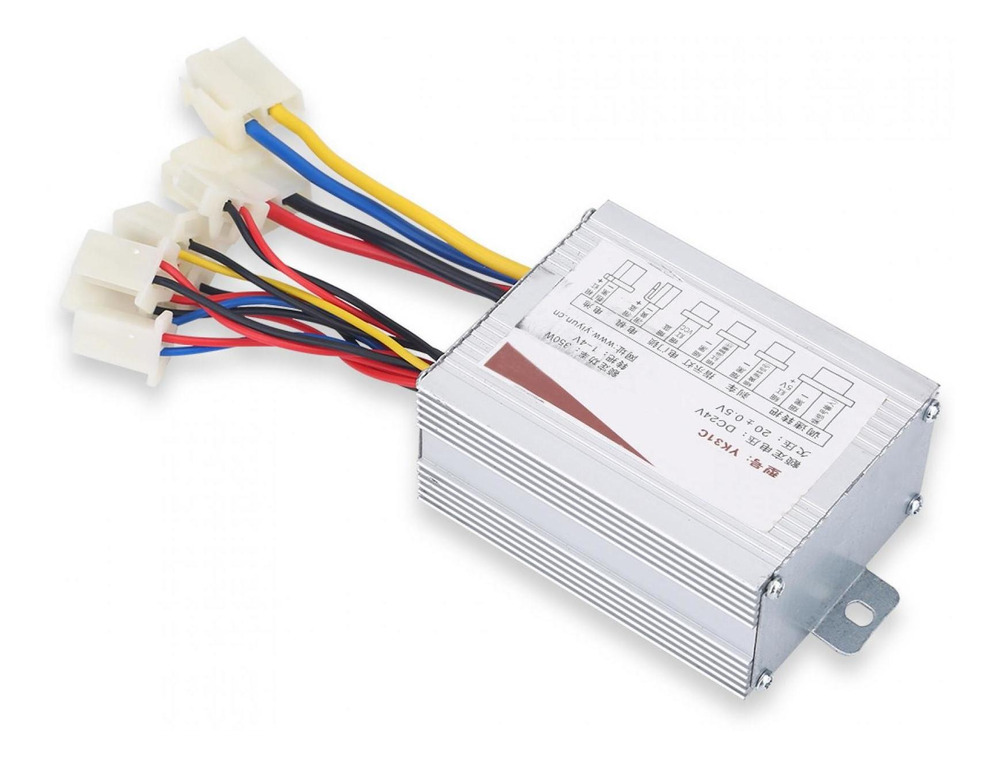 24v 350w Brushed Motor Controller Box For Electric Bike
