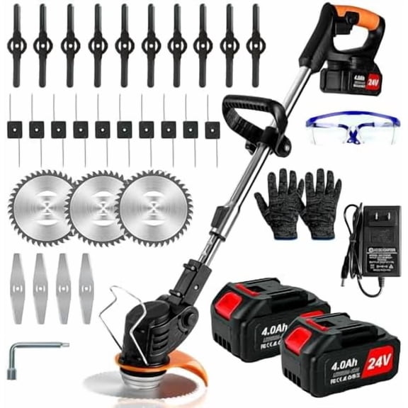 24v Lithium Ion Battery, 4000mah Capacity, Power Adapter Included, Compatible with Cordless Tools, Fcc, Long-lasting Performance, Rechargeable Battery Pack, Durable Construction, Efficient Energy