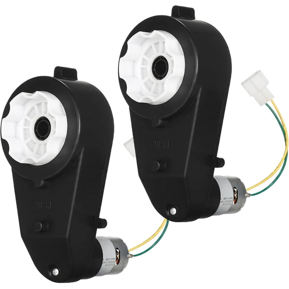 24v Motor Gearbox RS550 40000RPM High Speed: 2Pcs 24V Powered Wheels Motor Gearbox Replacement for Most Ride On, Electric Vehicles Jeeps ATV Truck Car SUV 12V Ride on Toys Replacement