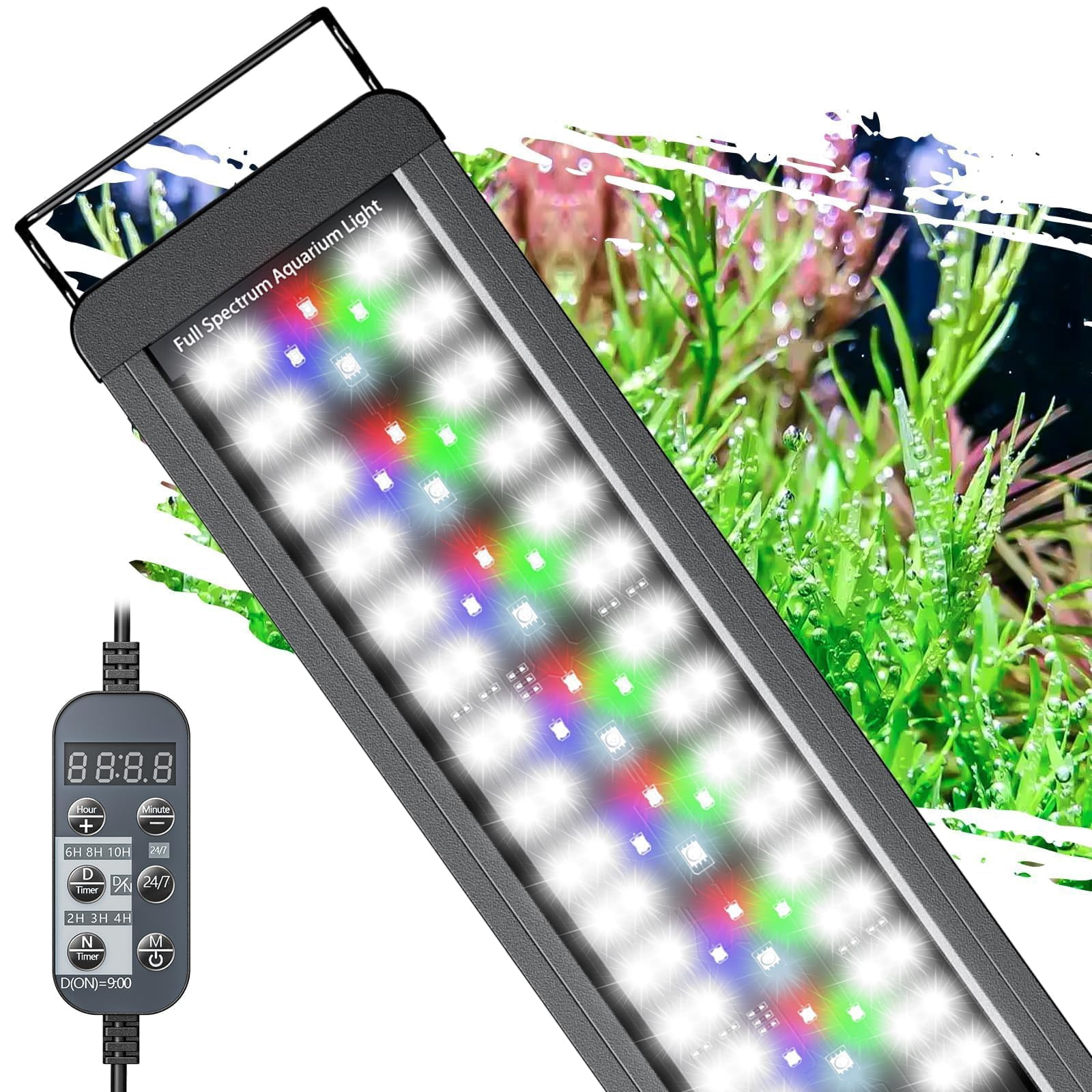 24w Full Spectrum Planted Aquarium LED Light Basic 18