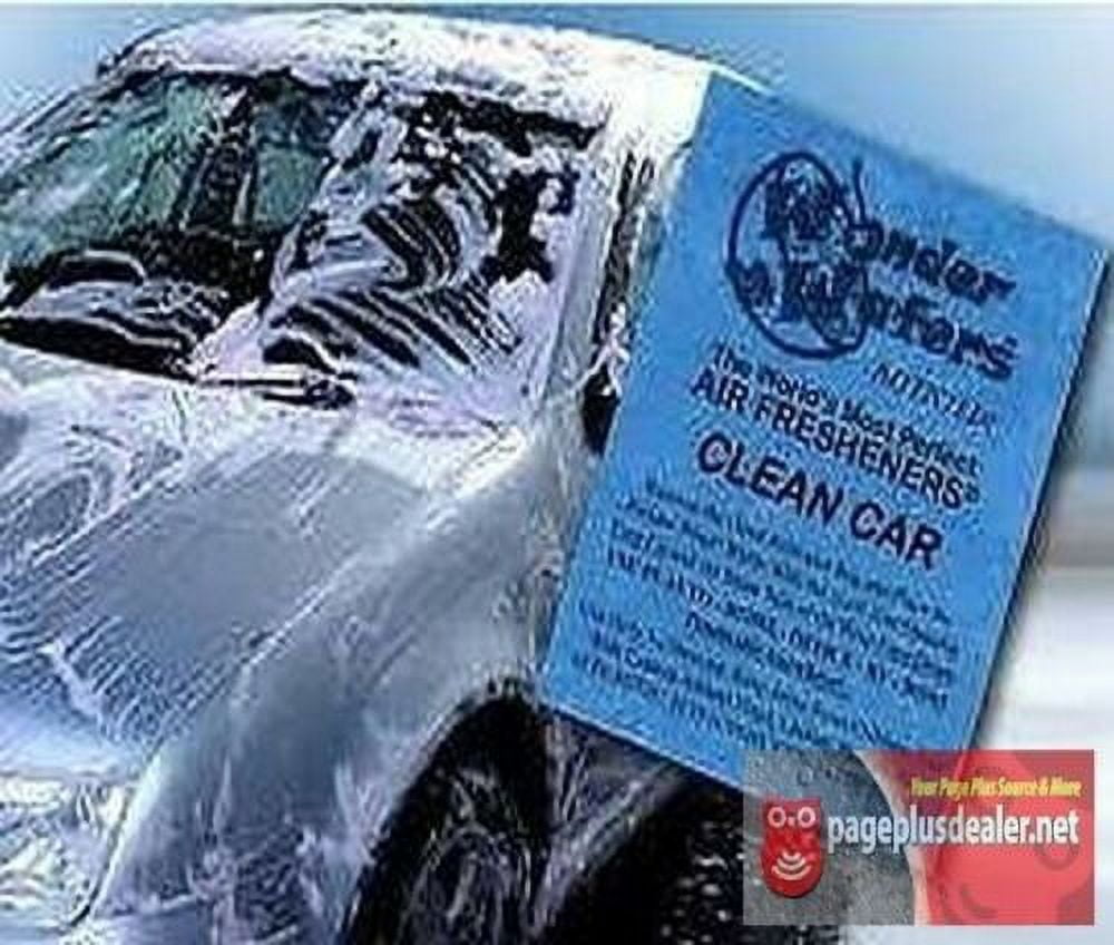 24x Clean Car Wonder Wafers Air Freshener for Auto, Car, Truck, Boat, Home, Office