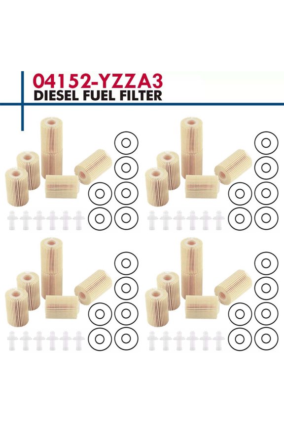 24x Engine Oil Filter Set For Lexus GS460 IS250 IS350 LS460 LS600H  04152-YZZA3