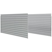 Arrow 9 x 24 x 47 ft Eggshell 2 Side Walls Kit For Steel Carport