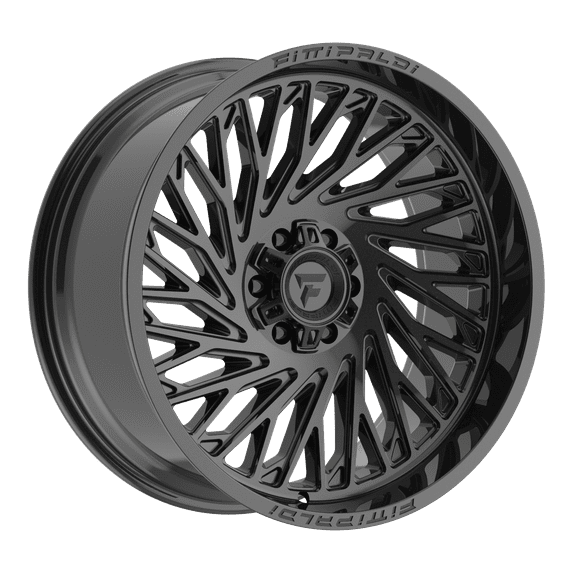 24x10 Fittipaldi Offroad FA15B Gloss Black Wheel 6x135/6x5.5 (0mm)