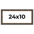 thumbnail image 1 of 24x10 Frame Gold Real Wood Picture Frame Width 1.5 inches | Interior Frame Depth 0.5 inches |, 1 of 8