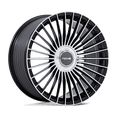 thumbnail image 1 of 24x10 Niche NC282 Serene Gloss Black W/ Machined Face Wheel 5x112/5x120 (35mm), 1 of 3
