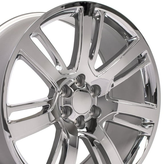 OE Wheels CA88 24 Inch Rim Fits Escalade Style 6x139.7 24x10 Chrome - Hollander 4738 (1)
