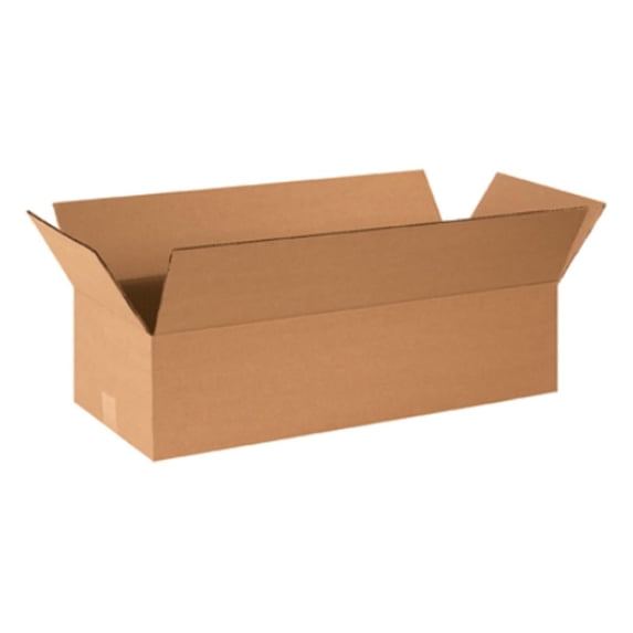 - 24x10x6 Pack of 25 Corrugated Cardboard Packing Shipping Mailing Moving Carton Boxes