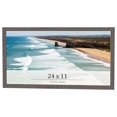 thumbnail image 1 of 24x11 Frame Blue Kingsley Pewter Solid Wood Picture Frame Width 0.75 Inches |Interior Depth 0.5, 1 of 8