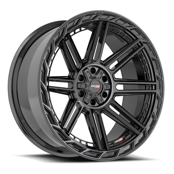 24x11 Vortek VRP-501 Gloss Black Wheel 6x135/6x5.5 (-24mm)