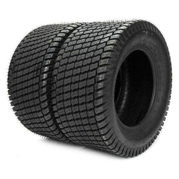 24x12.00-12 Lawn Mower Garden Tires 24x12x12 Tractor Golf Cart Turf Tubeless Tires 8PR Set of 2