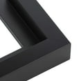 thumbnail image 1 of 24x12 Canvas Frame Black Solid Wood Floater Frame Width 2.5 Inches | Interior Frame Depth 1 1/4, 1 of 7