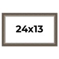 thumbnail image 1 of 24x13 Frame Brown Solid Wood Picture Frame | 1.75 Inch Moulding Width | Austin Frame Complete with, 1 of 8