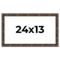 thumbnail image 1 of 24x13 Frame Gold Real Wood Picture Frame Width 1.5 inches | Interior Frame Depth 0.5 inches |, 1 of 8