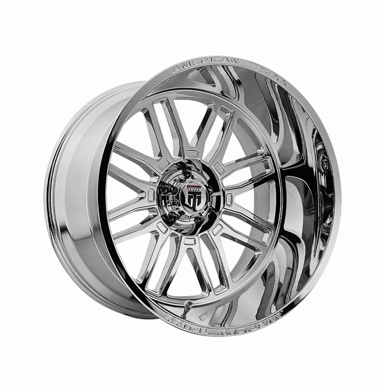 24x14 American Truxx AT1915 Restless Chrome Wheel 6x135 (-76mm