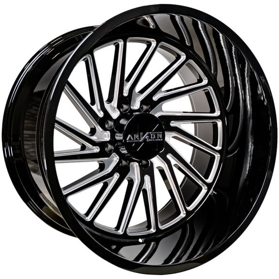 24x14 Black Milled Wheel ARKON OFF-ROAD Kennedy 8x170 -81