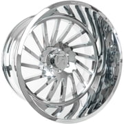 24x14 Chrome Wheel Arkon Off-Road Caesar Proper Directional 8x6.5 -81
