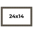 thumbnail image 1 of 24x14 Frame Black Bamboo Solid Wood Picture Frame Width 1.5 Inches | Interior Frame Depth 0.5, 1 of 8