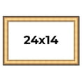 thumbnail image 1 of 24x14 Frame Gold Plein Aire Solid Wood Picture Frame Width 2 Inches | Interior Frame Depth 0.5, 1 of 8