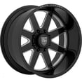 thumbnail image 1 of 24x14 Gear Off Road F70BM1 Forged Black Milled Wheel 6x5.5 (-76mm), 1 of 5