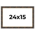thumbnail image 1 of 24x15 Frame Gold Real Wood Picture Frame Width 1.5 inches | Interior Frame Depth 0.5 inches |, 1 of 8