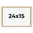 thumbnail image 1 of 24x15 Shadow Box Frame Brown | 0.875 Inches Deep Real Wood Contemporary Shadowbox Display Frame |, 1 of 5