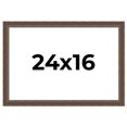 thumbnail image 1 of 24x16 Frame Golden Caramel Solid Wood Bronze Picture Frame | 1.25 Inch Moulding Width | 0.5 Inch, 1 of 8
