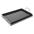 thumbnail image 1 of 24x16 Inch Flat Top Griddle Carbon Steel Universal BBQ Grill Pan - Heavy Duty Cookware for Outdoor Cooking, 1 of 11
