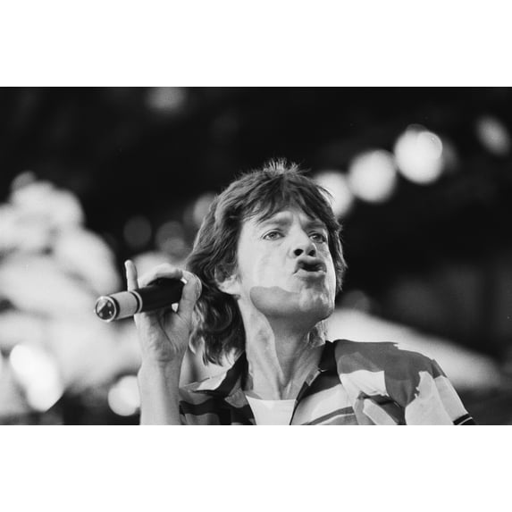 24x16in Photo Paper Rolling Stones 1982 Rotterdam Marcel Antonisse