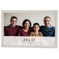 thumbnail image 1 of 24x17 Frame White Wheat Solid Wood Picture Frame | Moulding Width 0.75 Inches | Interior Depth 0.5, 1 of 8