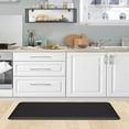 thumbnail image 1 of 24x17 Inch Anti-Fatigue Kitchen Mat, Black Rounded Rectangle Non-Slip Waterproof Easy to Clean Cushioned Comfort Floor Mat for Kitchen Sink Laundry Room Office Standing Desk Decor, 1 of 9