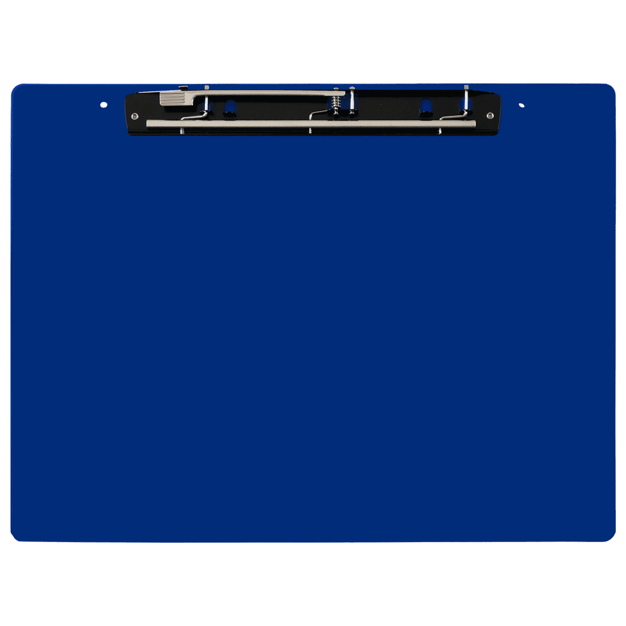 24x18 Clipboard Acrylic Panel Featuring an 11" Hinge Clip Blue