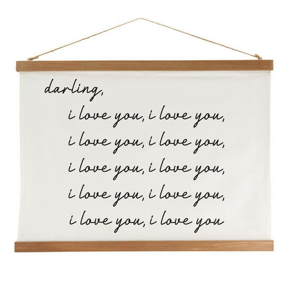 24x18 Framed Banner-Darling (Other)