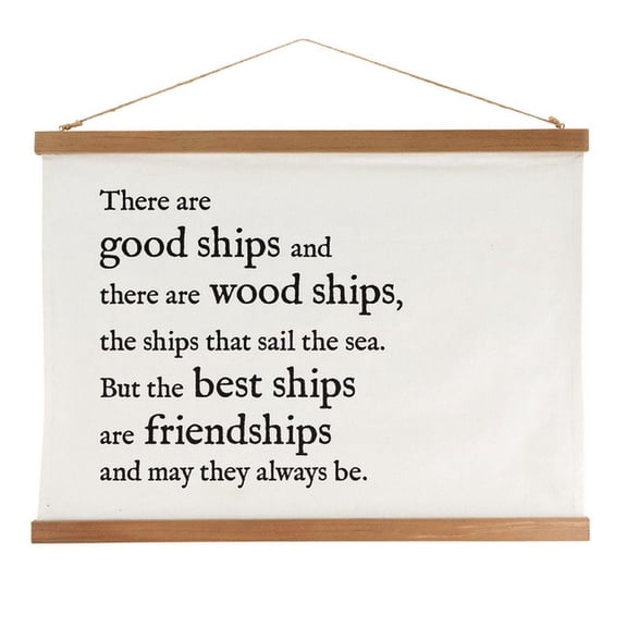 24x18 Framed Banner-Friendships (Other)