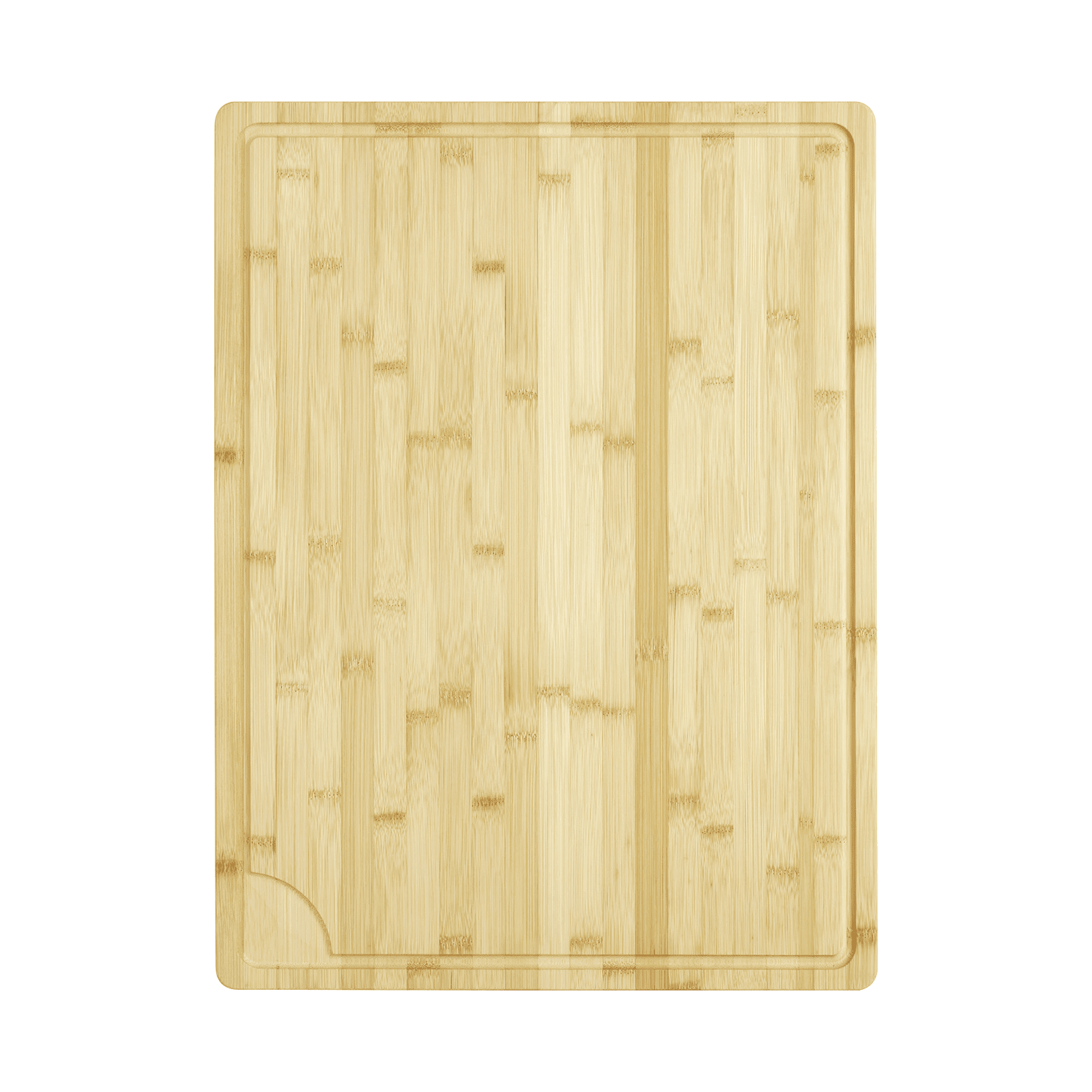 24x18 Inch Extra Large Bamboo Cutting Board for Kitchen, 0.8'' Thick Pre-oiled Chopping Board with Deep Juice Groove and Handles Perfect for Meat, Vegetables, Fruit