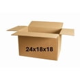 thumbnail image 1 of 24x18x18 (200 lb strength) | SINGLE CARDBOARD BOX | LARGE MOVING BOX, 1 of 4
