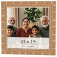 thumbnail image 1 of 24x19 Frame Gold Real Wood Picture Frame Width 1.5 inches | Interior Frame Depth 0.5 inches |, 1 of 8