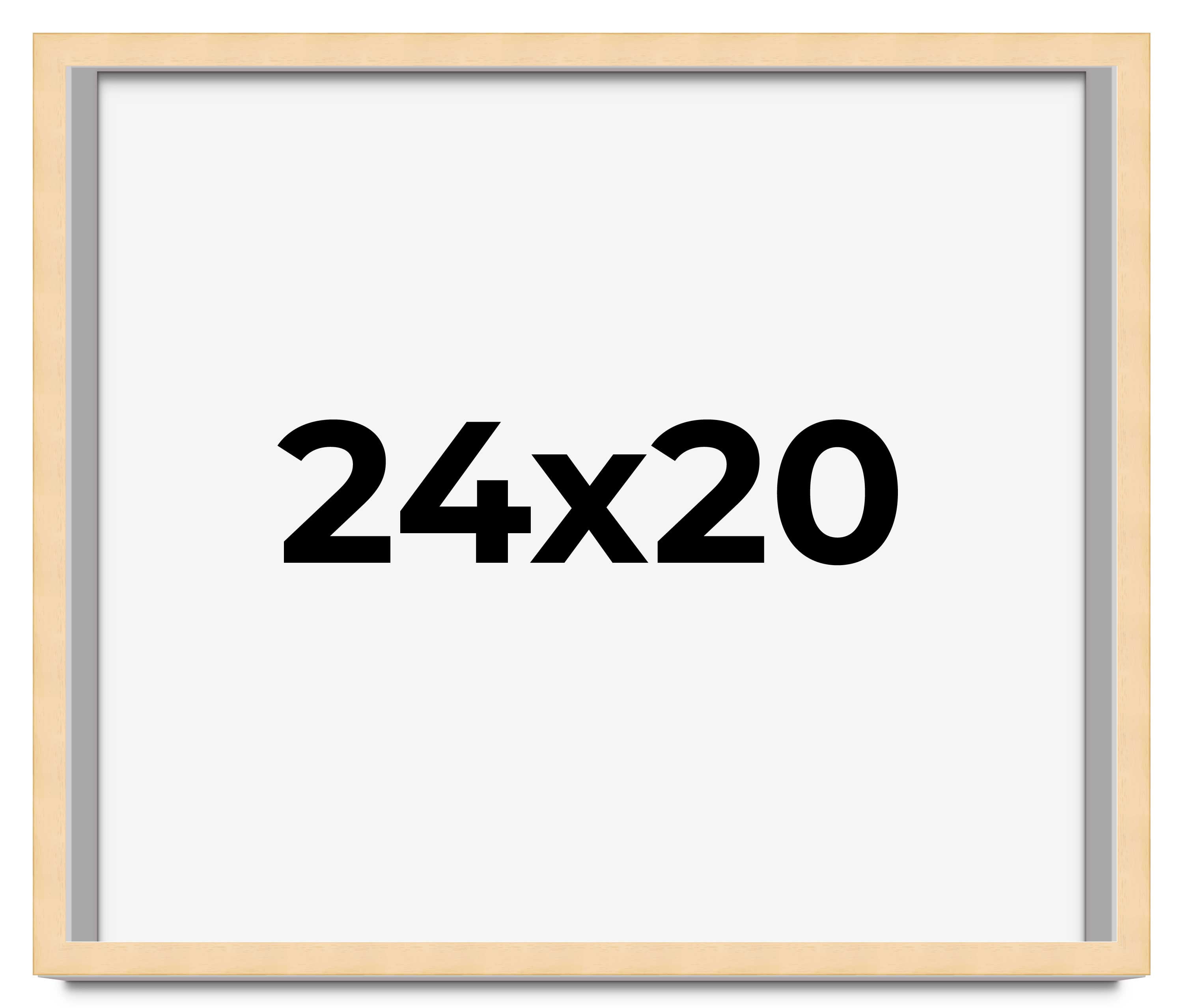 24x20 Frame Natural Wood Picture Frame 0 75 Inch Moulding Width 24x20 frame natural wood picture frame 0 75 inch moulding width