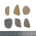 thumbnail image 1 of 24x20 to 22x11mm Bezel Edge Druzy Set Of 6, 1 of 1