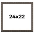 thumbnail image 1 of 24x22 Frame Black Bamboo Solid Wood Picture Frame Width 1.5 Inches | Interior Frame Depth 0.5, 1 of 8