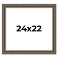 thumbnail image 1 of 24x22 Frame Black Real Wood Picture Frame Width 2 inches | Interior Frame Depth 0.5 inches | Fitz, 1 of 8