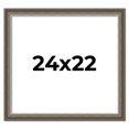 thumbnail image 1 of 24x22 Frame Brown Solid Wood Picture Frame | 1.75 Inch Moulding Width | Austin Frame Complete with, 1 of 8